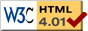 Tm sivu tytt HTML 4.01 Strict -mrityksen vaatimukset